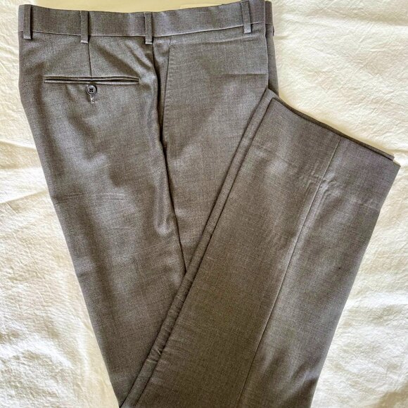 Ralph Lauren Light Grey Dress Pants 36x32 Light Grey - Picture 1 of 2